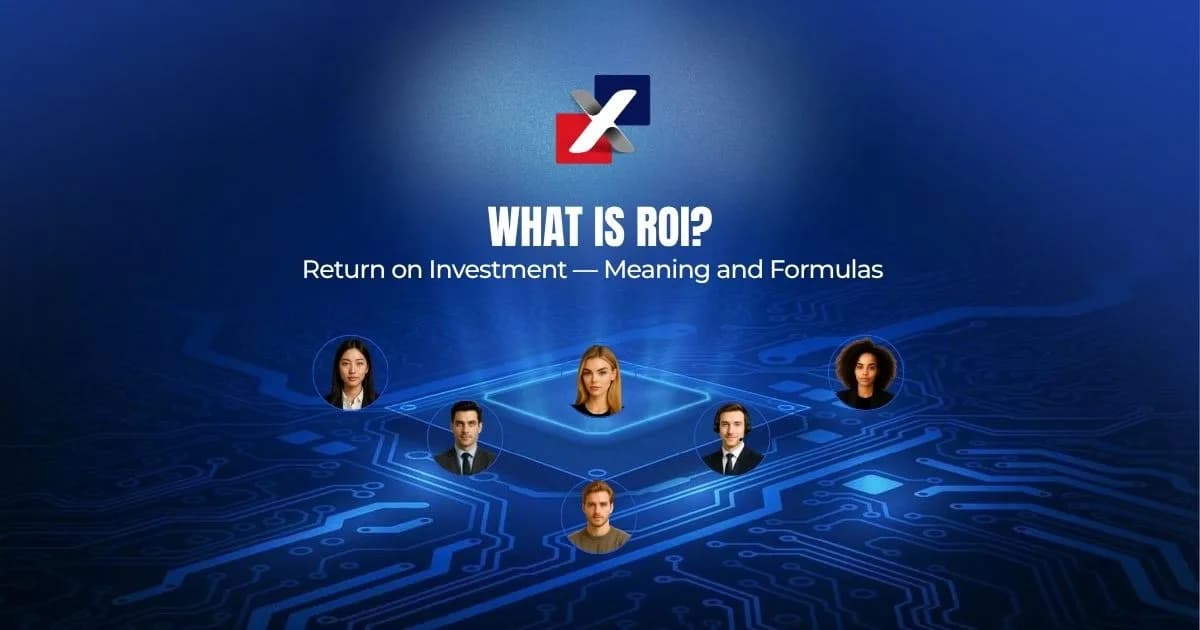 what is ROI return on investment illustration