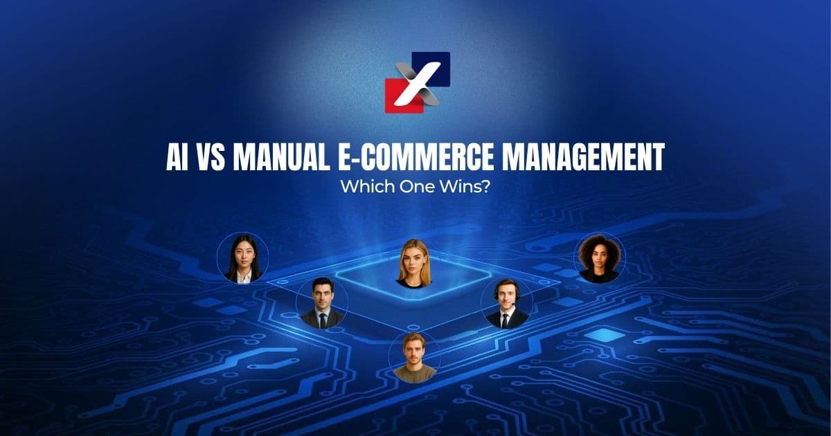 ai vs manual ecommerce management