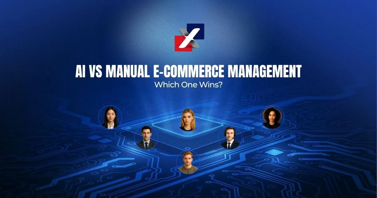 ai vs manual ecommerce management