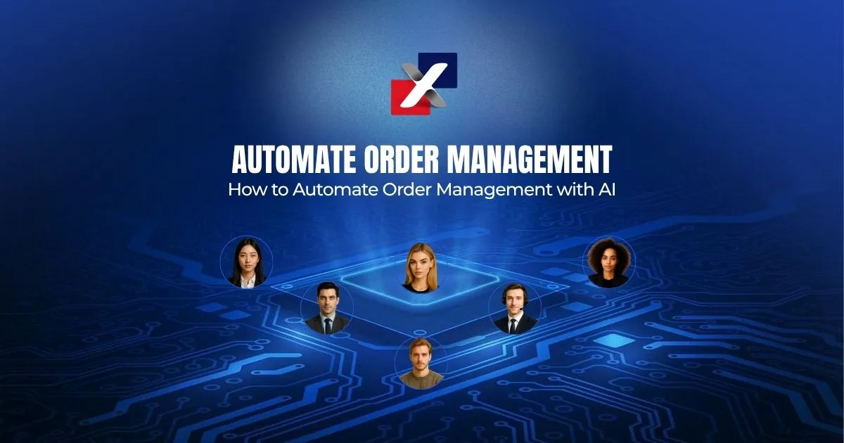 automate ecommerce order management with ai illustration