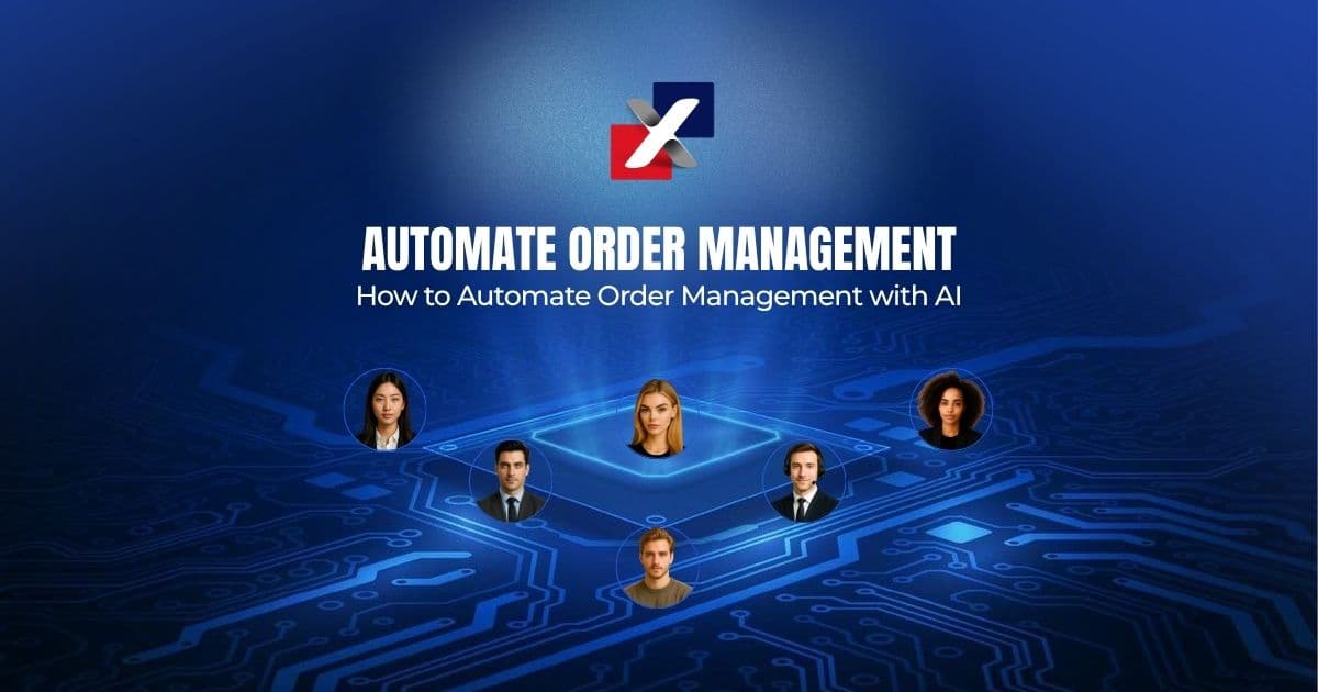 automate ecommerce order management with ai illustration