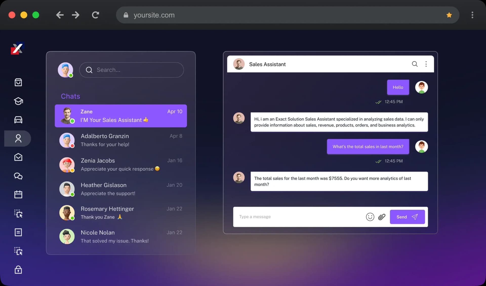 Chat With Zane