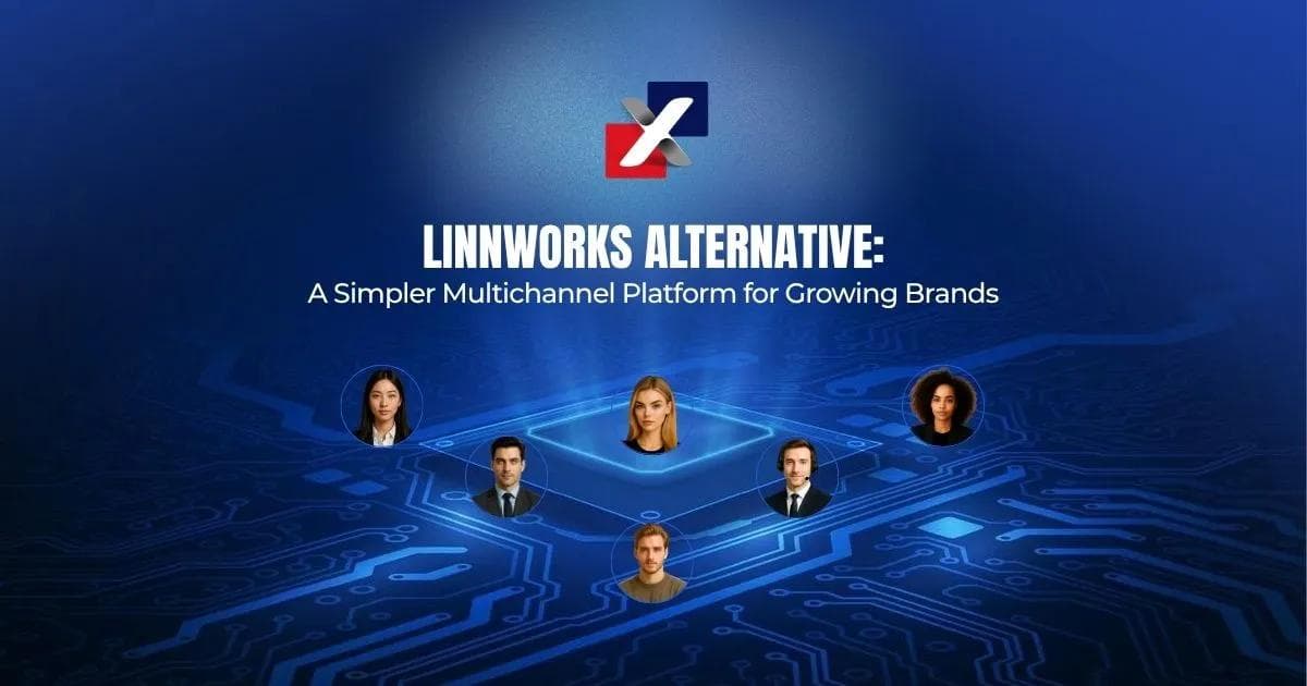 Linnworks alternative - ExactFlow multichannel platform for growing ecommerce brands