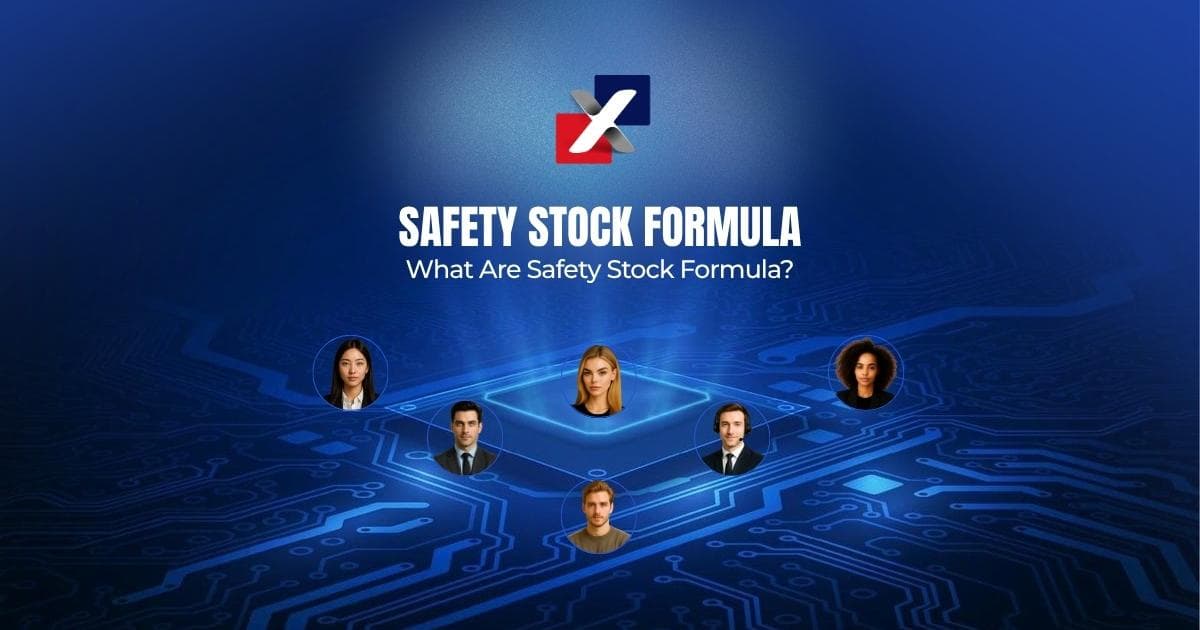 Safety stock formula guide banner for e-commerce inventory planning teams