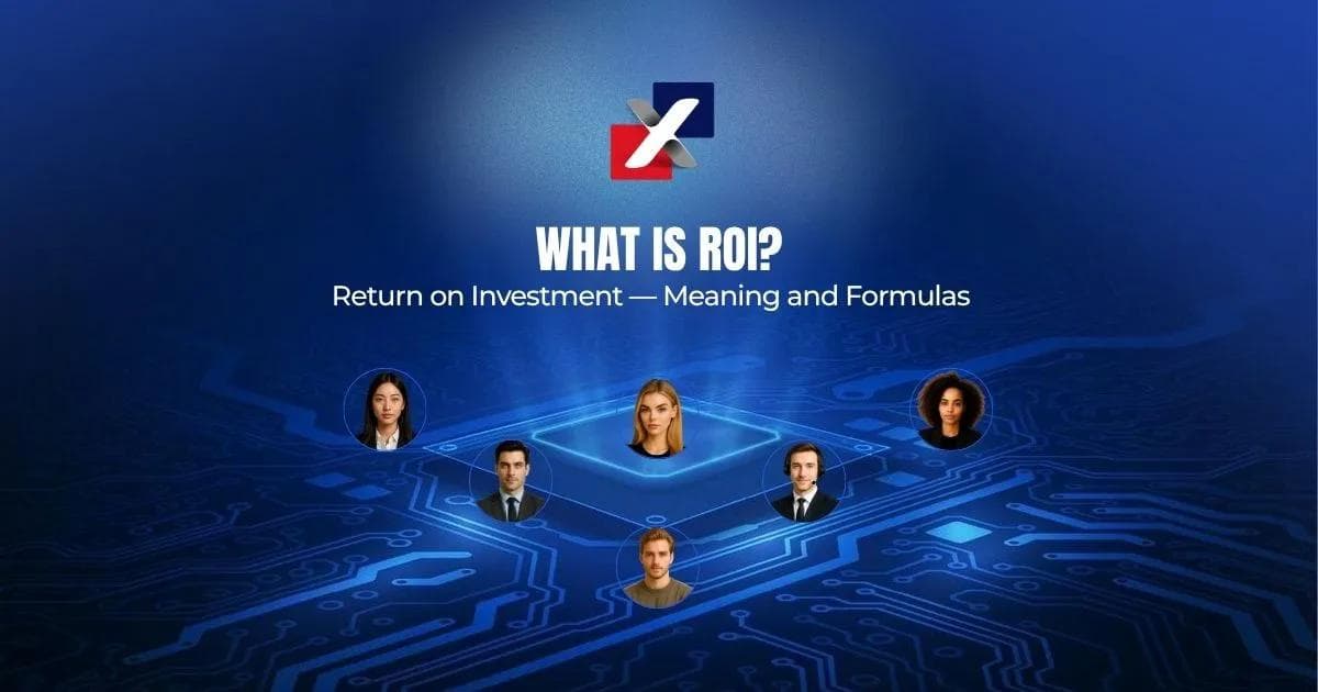 what is ROI return on investment illustration