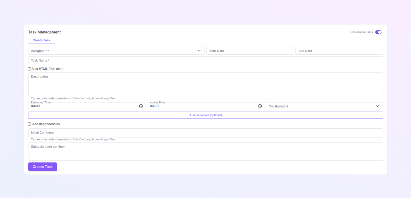 add a new Payer Module mockup