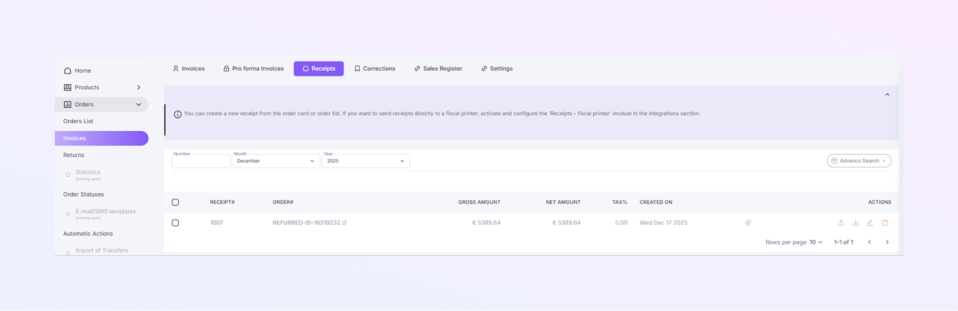 add a new Payer Module mockup