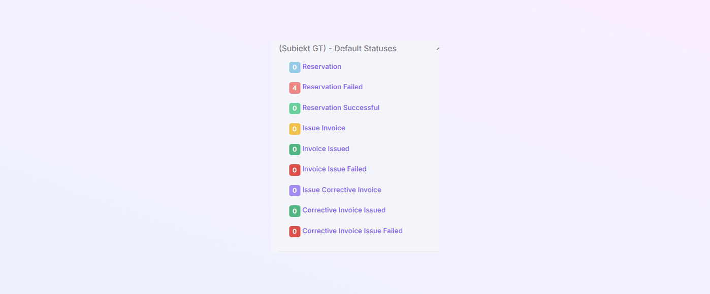 list Payer Module mockup