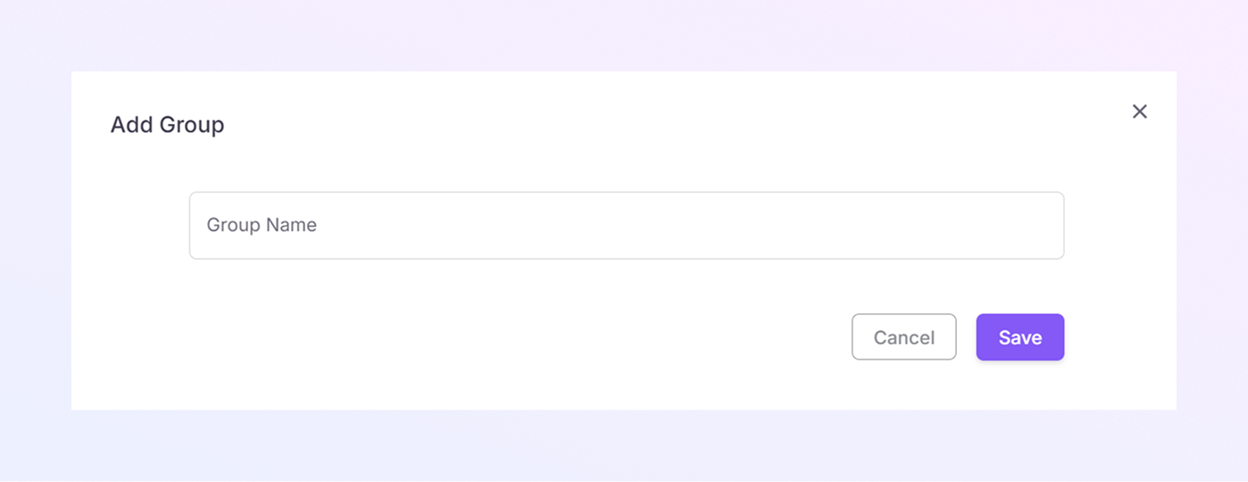 add supplier mockup