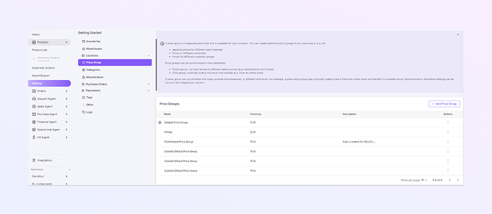list Price Module mockup