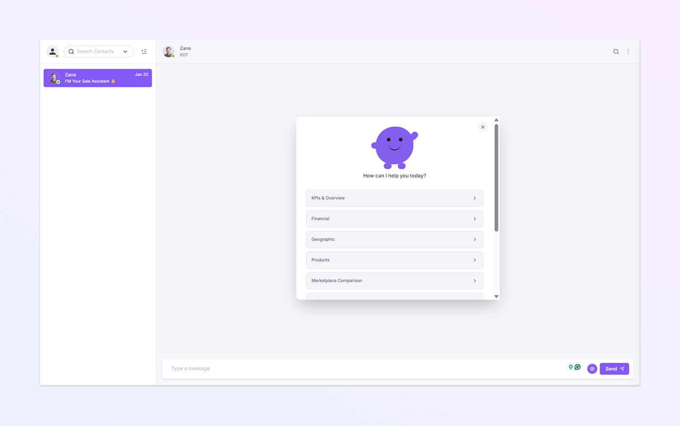 add a new Payer Module mockup