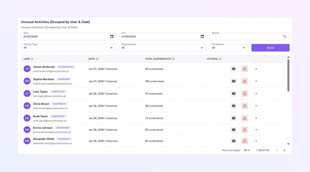 customized view mockup