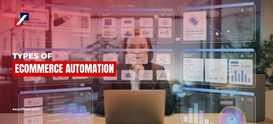 ecommerce automation system stack architecture illustration