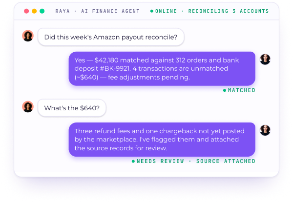 Agent live demo chat